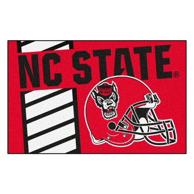 NCAA 19"x30" Uniform Starter Rug NC State Wolfpack