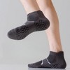 Alilang Men's Cushioned Low Cut Grip Socks 5-Pack with Arch Support and Breathable Mesh Panels - 3 of 4