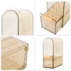 Unique Bargains Dust-proof Makeup Organizer Brown 1 Pc - 4 of 4