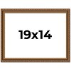 PosterPalooza | Classic Gold Picture Frame - UV Acrylic, Backing Board, Hanging Hardware Included - 2 of 4