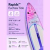 SLOOSH 11'6" Inflatable Stand Up Paddle Board with Premium Accessories, Non-Slip EVA Deck, Ultra-Light Carry Bag Pump, Rapids SUP for Youth & Adults - 2 of 4