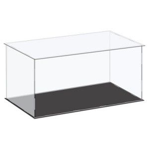 Unique Bargains Acrylic Dustproof Countertop Display Case 1 Pc - 1 of 4