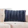 Cheer Collection Decorative Faux Fur Throw Pillow Cover (Pillowcase Only) - 4 of 4