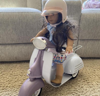 Our Generation Ride In Style Scooter Vehicle Accessory Set For 18 Dolls Target