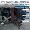 Tractor 3 Point Quick Hitch - 2" Receiver & 4-Way Ball Mount for Tractor Standard Category 1, 10,000Lb Capacity 3 Point Trailer Hitch for Implements - 4 of 4