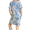 Women's Ribbed Tie Dye Dress - umgee - 3 of 3