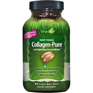 Irwin Naturals Deep Tissue Collagen-Pure Softgels, 80 Count - 1 of 4