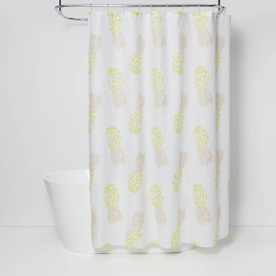 Fruit Shower Curtain Bleached Sand - Room Essentials™