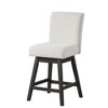 New Classic Furniture,High Line Swivel Counter Chair (Set of 2), White - 3 of 4