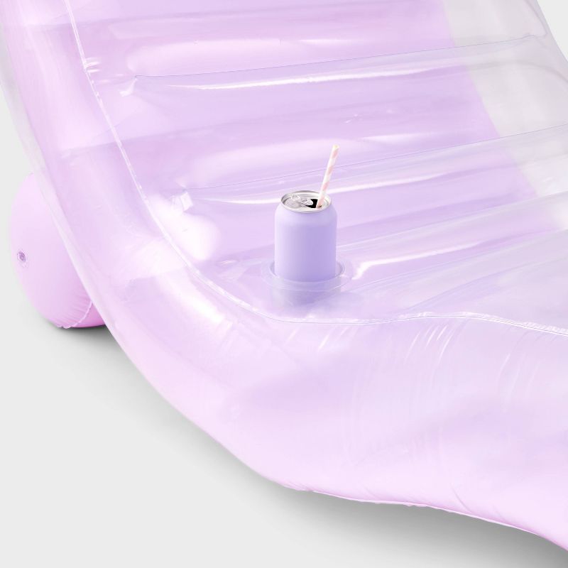 Inflatable Chaise Lounge Float - Sun Squad™, 4 of 7