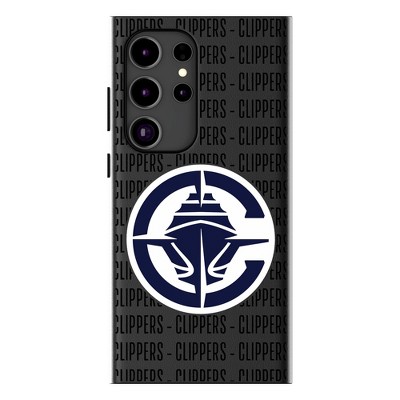 Keyscaper NBA Western Conference Teams Text Backdrop MagSafe Compatible Cell Phone Case for Samsung Galaxy