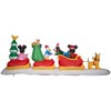Gemmy Animated Christmas Airblown Inflatable Mickey and Friends Sleigh Scene Disney, 6 ft Tall - 4 of 4