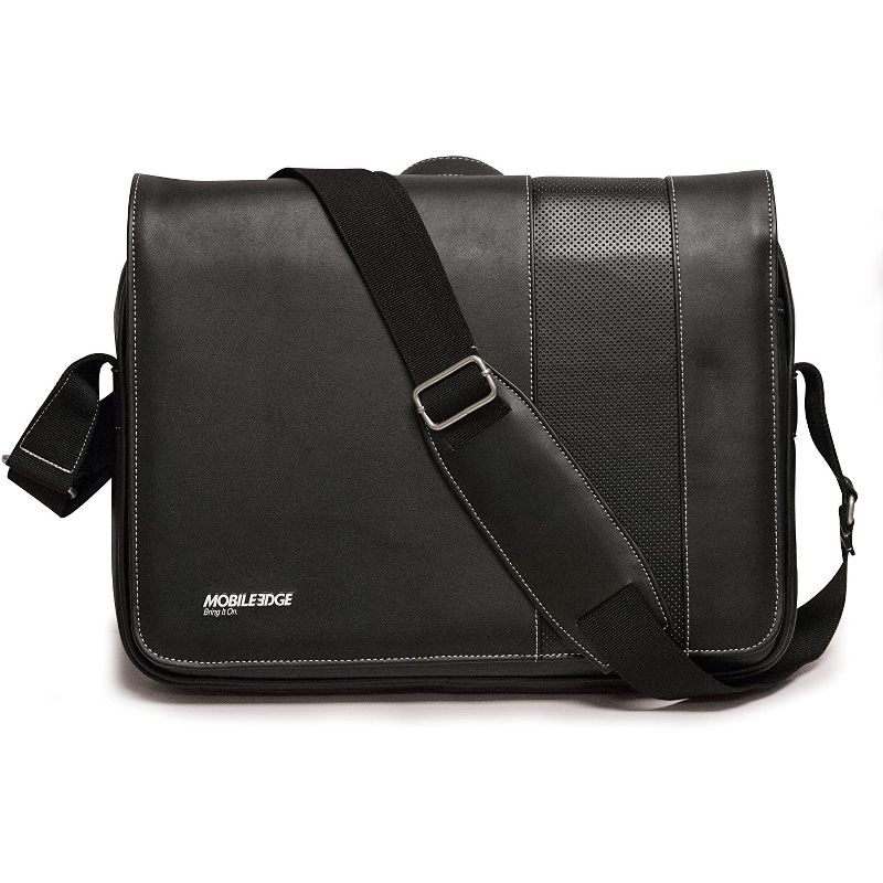 Mobile Edge Slimline Chromebook Laptop Messenger Bag 14 Inch (MEUTSMB5), Black, 5 of 7