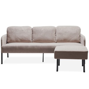 NicBex Couches for Living Room  Modern Loveseat Sofa Comfy 2 Seater Upholstered Fabric Small Couches for Bedroom, Apartment - 1 of 4