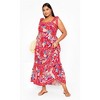 Women's Plus Size Paradiso Print Dress - pink | CITY CHIC - 2 of 4