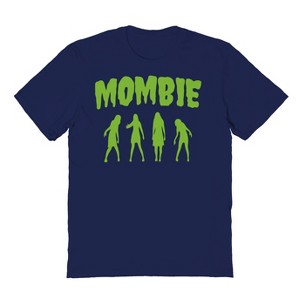 Rerun Island Men Mombie Mom Green Goopy Short Sleeve Graphic Cotton T-Shirt - 1 of 4