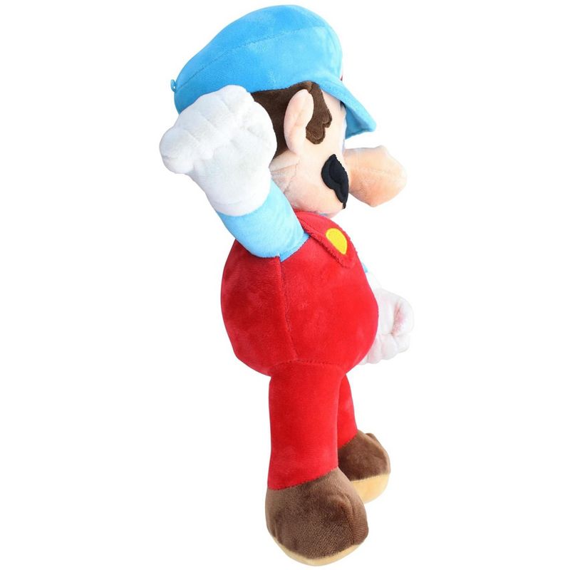 Chucks Toys Super Mario 16 Inch Character Plush | Ice Mario, 3 of 4