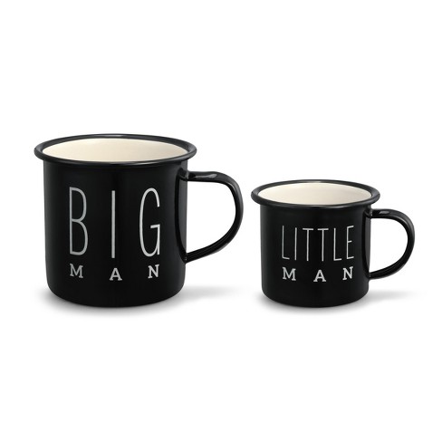 Demdaco - Big Man & Little Man Camper Mug Set