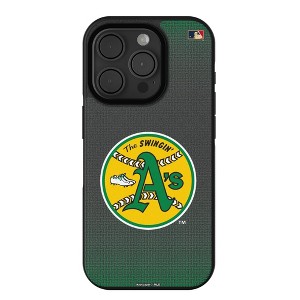 MLB Cooperstown West Teams Linen Bump Cell Phone Case for Apple iPhone - 1 of 4