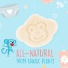 IMPRESA [9 Pack] Konjac Baby Bath Sponge Set for Sensitive Skin - for Bathing with String for Hanging & Extra Grip - 2 of 4