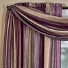 GoodGram Ombre Crushed Satin Sheer Single Window Curtains & Valances - 3 of 4