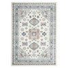 Coucheta boho Vintage Rug - Washable, Non-Slip Low-Pile Floral Accent Carpet for Home & Office - 2 of 4