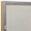 Canvas Giraffe Framed Wall Art with Gold Frame - CosmoLiving by Cosmopolitan: Bohemian Style, Animal Artwork, Plastic Frame - 4 of 4