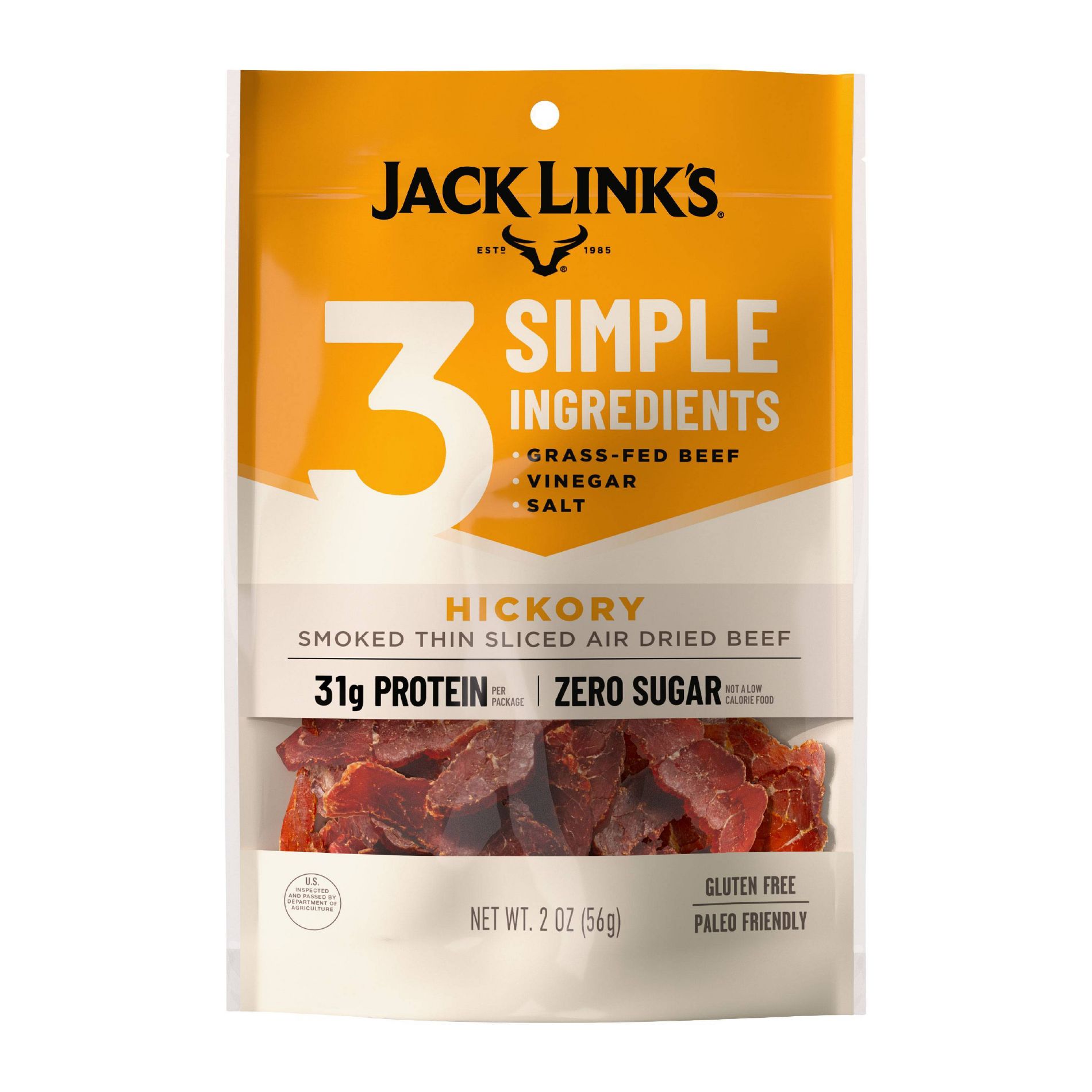 Jack Link's Air Dried Jerky Steak Strips - 2oz