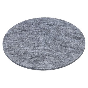 Unique Bargains Felt Adhesive Anti-Scratch Non-Slip Lamp Base Protecting Table Floor Pad - 1 of 3