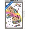 Trends International Hello Kitty: 2018 Kawaii Burger Shoppe - Yum Yum Fun Framed Wall Poster Prints - 3 of 4