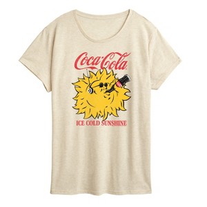 Women's - Coca-Cola - Ice Cold Sunshine Short Sleeve Graphic T-Shirt - 1 of 4