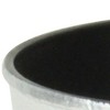 HomeRoots 6" Silver Recycled Plastic Indoor Outdoor Round Pot Planter - 3 of 3