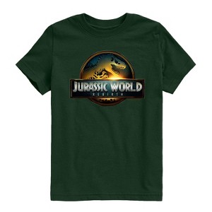 Boys' - Jurassic World: Rebirth - Logo Short Sleeve Graphic T-Shirt - 1 of 3