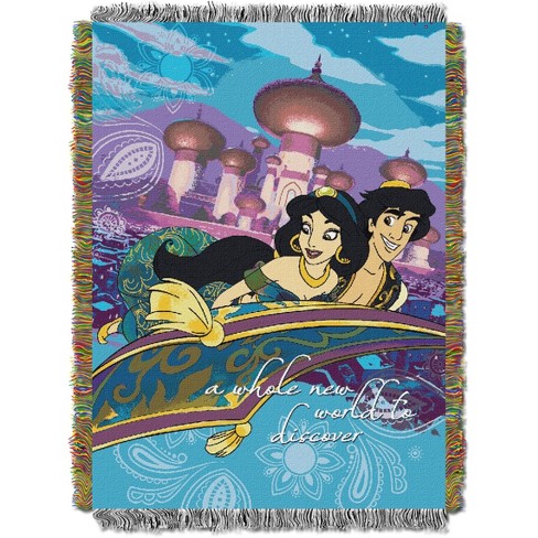 Disney Aladdin A Whole New World Tapestry Throw Target