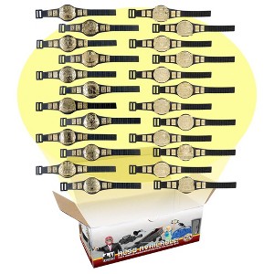 Complete Set of 24 Championship Belts for WWE & AEW Wrestling Action Figures (Series 1 & 2) - 1 of 4
