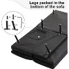 Dyonery 68" Futon Sofa Bed Convertible Memory Foam Couch Bed Folding Sofa Bed Sleeper Couch - 4 of 4