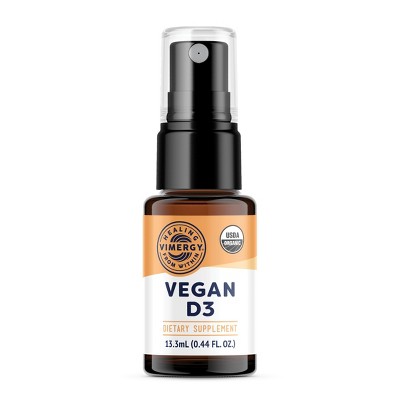 Vimergy USDA Organic Vegan Vitamin D3 Extract, 96 Servings