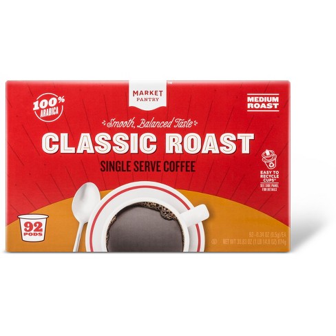 Premium Roast Medium Roast Single Serve 92ct Market Pantry