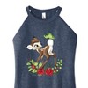 Women's - Disney - Christmas Botanical Butterfly Graphic High Neck Tank - image 2 of 3