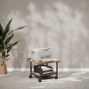 2-Tier Under Desk Printer Stand, Mobile Machine Cart with Shelf, Heavy Duty Storage Rack for Office and Home - 4 of 4