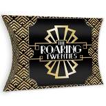 Big Dot of Happiness Roaring 20’s - Favor Gift Boxes - 1920s Art Deco Jazz Party Large Pillow Boxes - Set of 12
