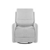 GDFStudio Euphemie Modern Swivel Power Recliner Upholstered Arm Chair - 2 of 4