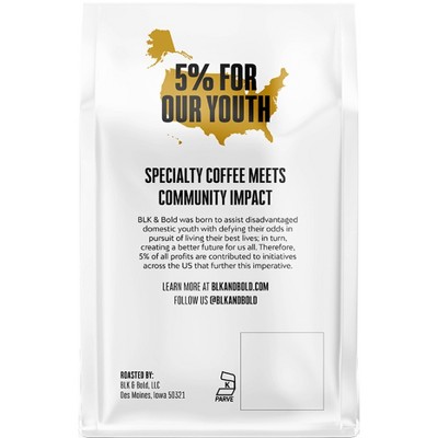 BLK & Bold B Bold Espresso Dark Roast Whole Bean Coffee - 12oz