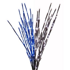 Celebrations Pathway Decor, LED Blue/Pure White Light Burst 32 in. - 1 of 1