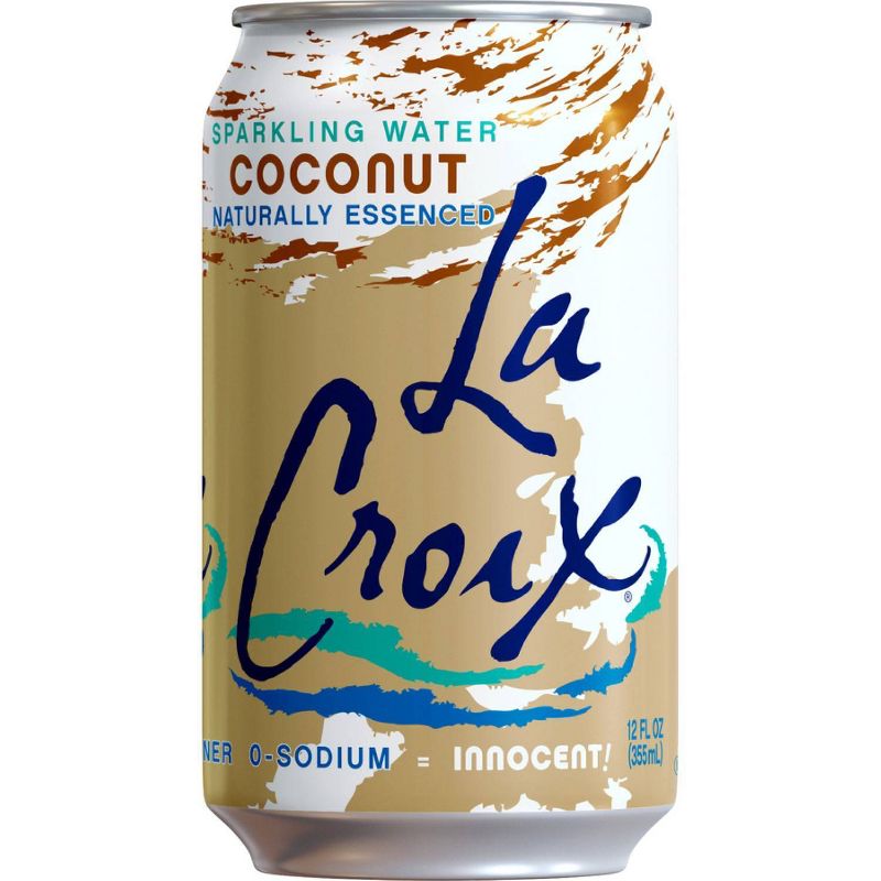 LaCroix Sparkling Water Coconut - 8pk/12 fl oz Cans, 3 of 13