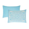 Lightweight Cotton Blend Oversized Jacquard Vintage Medallion Bedspread Set by Blue Nile Mills - 4 of 4