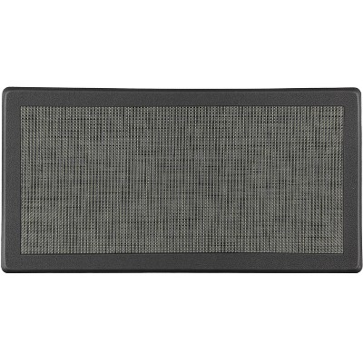 20" x 39" Piermont Charcoal Anti-Fatigue Kitchen Floor Mat - J&V Textiles