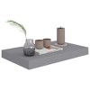Wall Shelf Grey Honeycomb MDF, metal 15.7x9.1x1.5 in Wall Shelf - 3 of 4