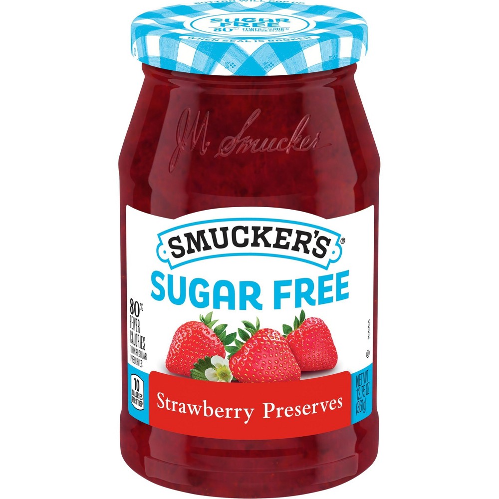 UPC 051500040423 product image for Smucker's Strawberry Sugar Free Preserves - 12.75oz | upcitemdb.com