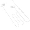INSTEN 3.5mm In-Ear Stereo Headset w/ On-off & Mic , White - 4 of 4